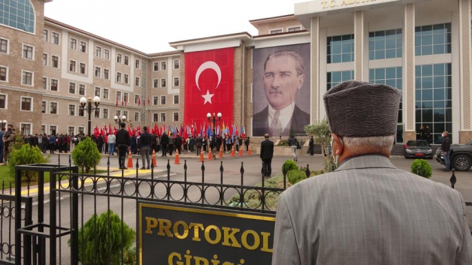 Adıyaman´da 10 Kasım Atatürk’ü anma töreni düzenlendi