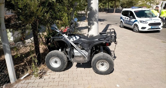 Adıyaman'da ATV aracı devrildi: 2 yaralı