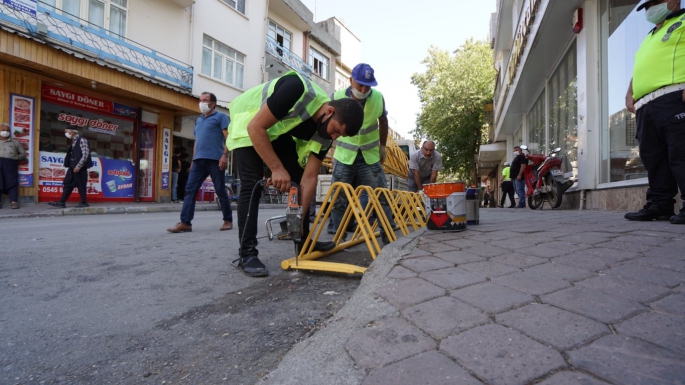 Adıyaman'da Bisiklet Durağı projesini hayata geçirildi