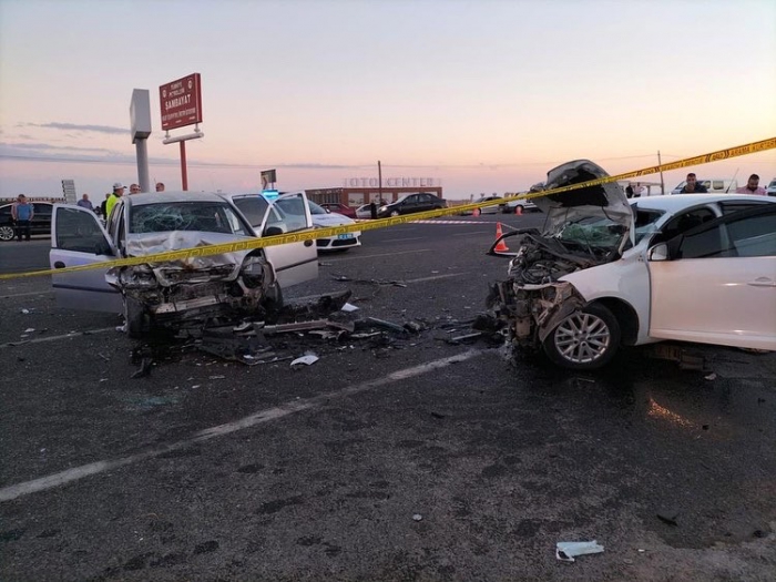 Adıyaman’da Feci Kaza 10 Yaralı 1 Ölü