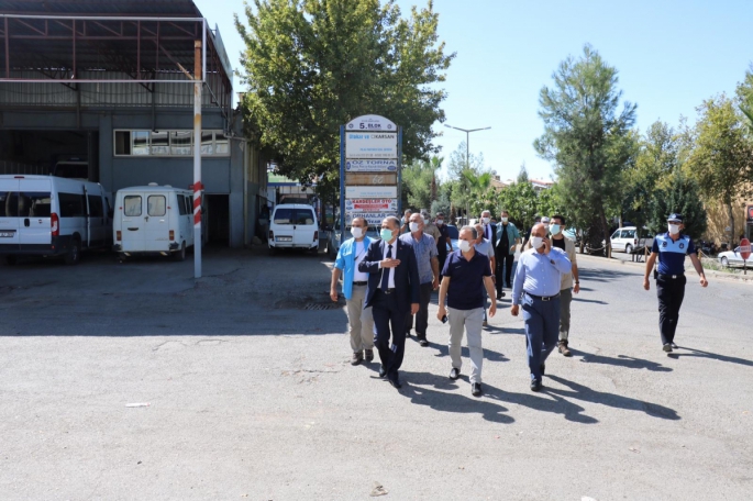 Adıyaman’da geniş kapsamlı koronavirüs denetimi