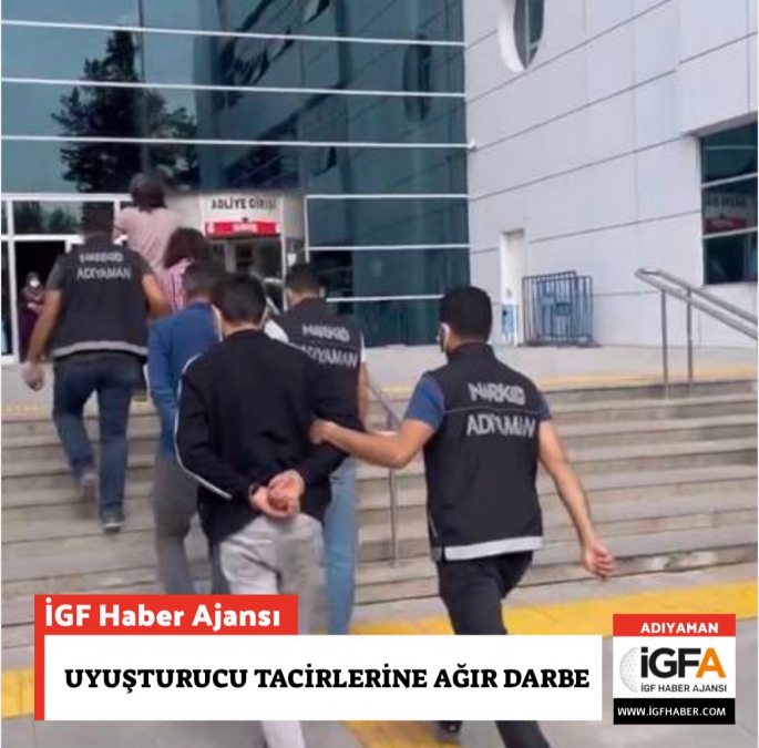 Adıyaman’da Narkotik Ekipleri Zehir Tacirlerine Aman Vermiyor