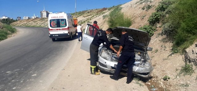 Adıyaman'da Otomobil Takla Attı: 1 Yaralı