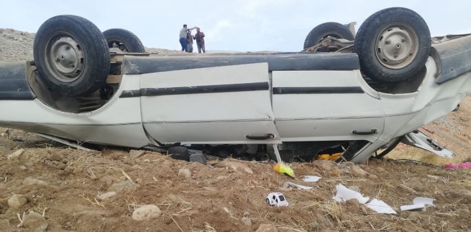 Adıyaman'da otomobil tarlaya devrildi: 1 yaralı