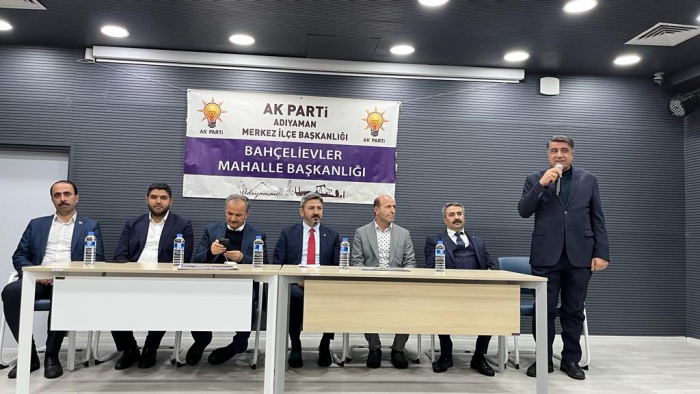 Adıyaman Ak Parti Heyeti Sandık Başkanları Toplantısı Gerçekleştirdi