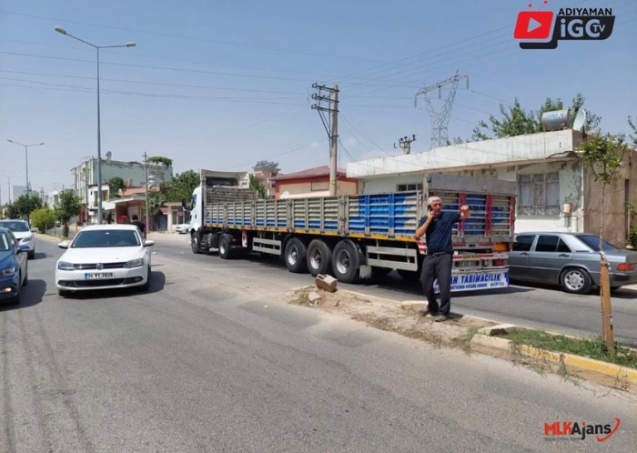 Adıyaman’da Tır Sürücüsü Otomobile Çarptı 1 Yaralı