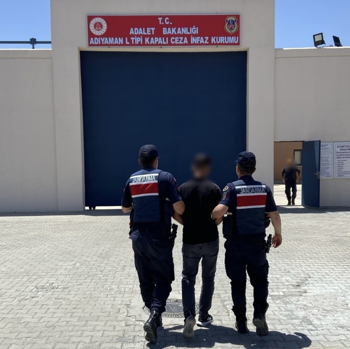 Adıyaman’da yağma suçundan aranan şahıs yakalandı