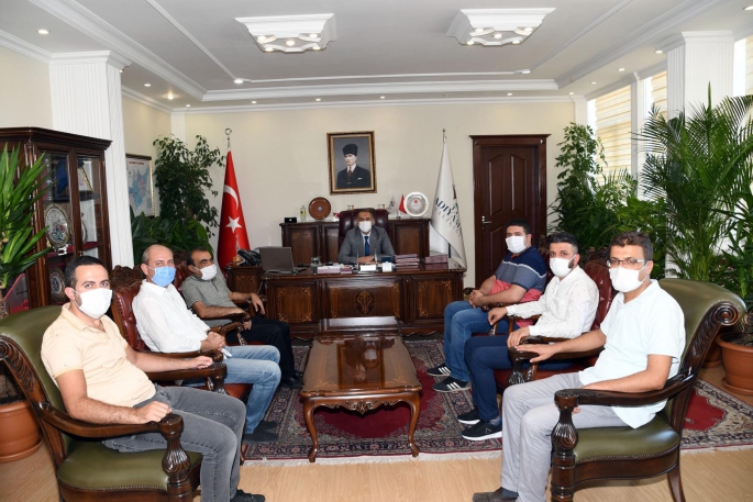 Adıyaman İGC Başkanı ve Yönetim Kurulu Vali Çuhadar’ı Ziyaret Etti.