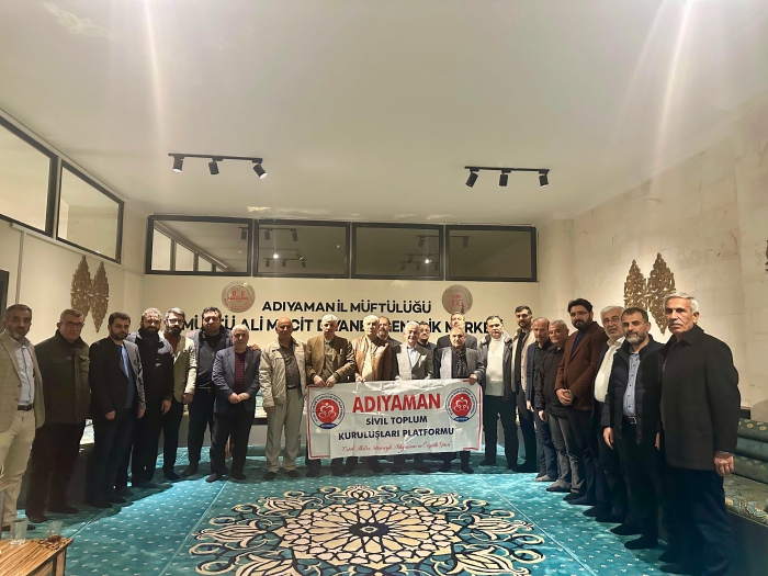 Adıyaman’ın en etkin STK Platformu Adıyaman’ı ve sorunlarını ele aldı