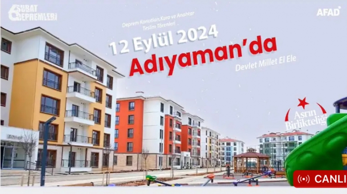 Adıyaman TOKİ Toplu konut kura çekimi