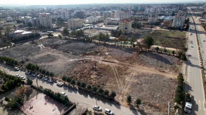 Adıyamanın deprem öncesi ve sonrası dron görüntüleri