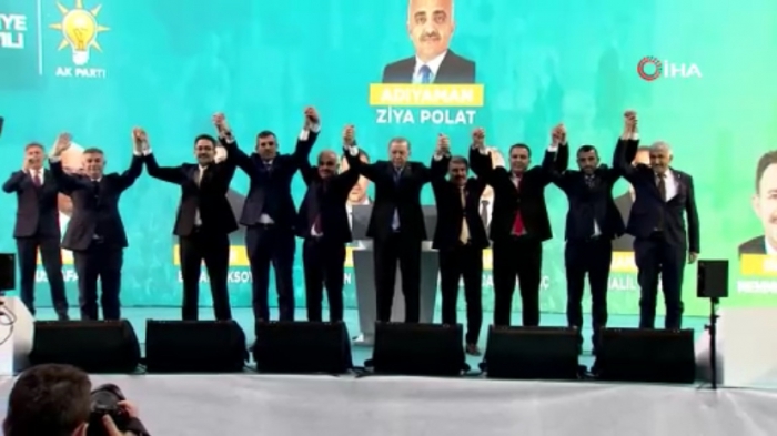 Cumhurbaşkanı Recep Tayyip Erdoğan Adıyaman adaylarını tanıttı