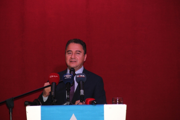 Deva Partisi Genel Başkanı Ali Babacan Adıyaman'da