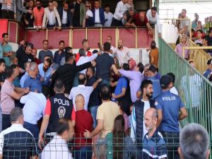 Adıyamanda Amatör Maçta Kavga