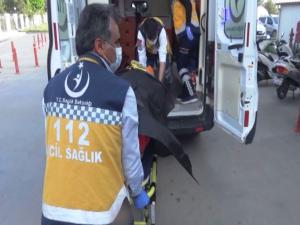 Adıyamanda Devrilen Motosiklet Sürücüsü Yaralandı