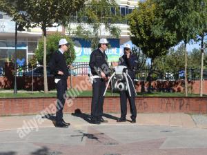 Adıyamanda Drone İle Trafik Denetimi