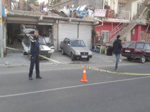 Adıyamanda İş Yerine Silahlı Saldırı :1 Yaralı