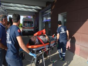 Adıyaman'da İskeleden Düşen İşçisi Yaralandı