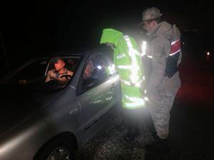 Adıyaman'da Jandarmadan Trafik Uygulaması