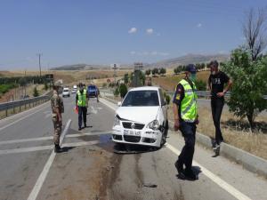 Adıyaman'da otomobil takla attı: 1 yaralı