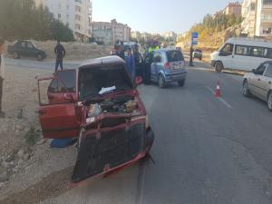 Adıyaman'da Trafik Kazası: 2 Yaralı