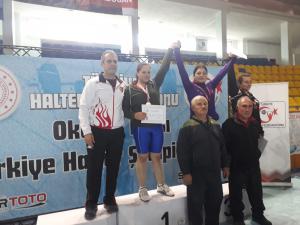 Adıyamanlı Bayan Halterciler Türkiye Şampiyonu Oldu