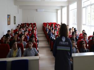 AKEDAŞ Meslek Liselerinde Ağırlandı