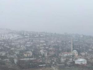 Besni'de Kar Yağışı Başladı