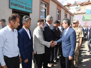 Çelikhanda Köy Ve Mahalle Muhtarları Toplantısı
