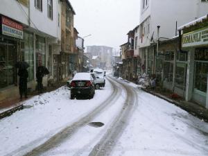 Çelikhan'da Ulaşıma Kar Engeli