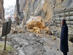 Gölbaşı İçme Suyu Hattında Heyelan