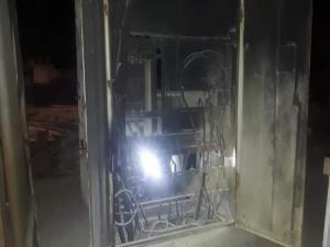 Kahta'da Elektrik Trafosunda Patlama