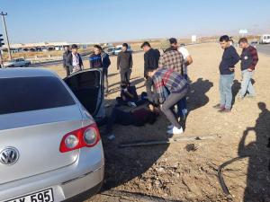 Kahta'da Otomobil Takla Attı: 3 Yaralı