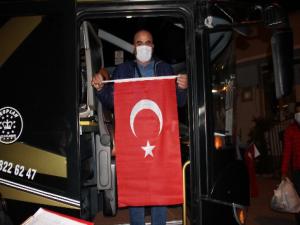 Karantina Süreci Biten Türk Vatandaşları Yolcu Edildi