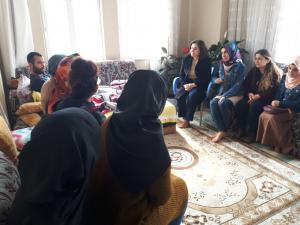 KYKlı Öğrencilerden Afrin Gazisine Ziyaret