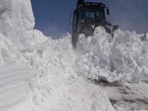 Nemrut Dağı Ulaşımına Kar Engeli