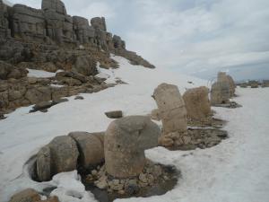 Nemrut Heykelleri Kış Uykusuna Yattı