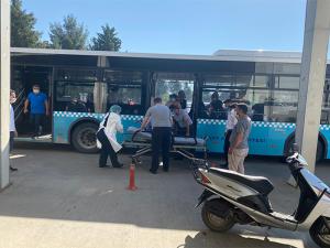 Otobüs'de Fenalaşan Hastanın Test Sonucu Bekleniyor