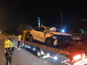 Şarampole Devrilen Otomobil Sürücüsü Öldü