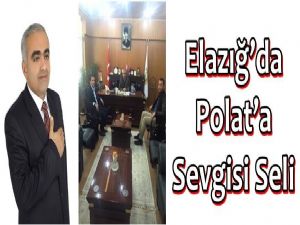 Elazığ'da Polat'a Sevgisi Seli