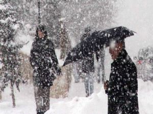 Sincik'e Yılın İlk Kar'ı Yağdı