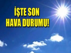 Adıyaman'da Ve İlçelerde Hava Durumu