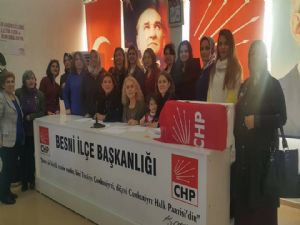 CHP Besni Kadın Kolları Kongresi Gerçekleşti