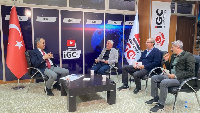 İGC TV’nin Konuğu İYİ Parti İl Başkanı Doğan Gazetecilerin Sorularını Yanıtladı