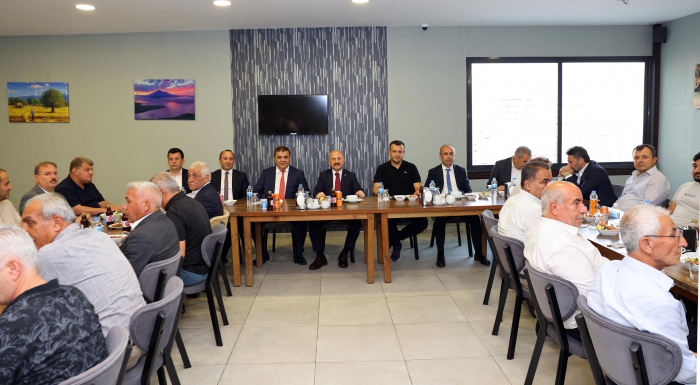İl Özel İdare Genel Sekreteri Sami Işık’a Duygulandıran Veda Yemeği