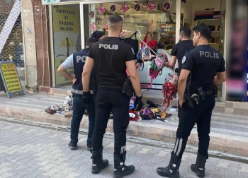 Adıyaman´da iş yerine saldırı