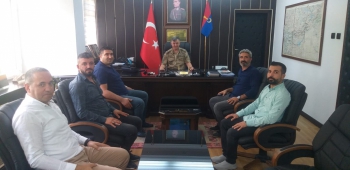 Adıyaman İGC’den Alay Komutanı Erbakıcı’ya  Ziyaret