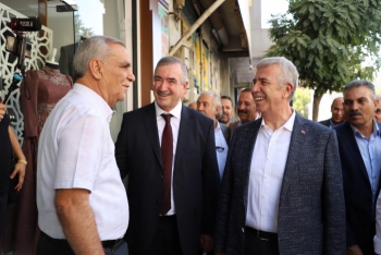 Ankara Büyükşehir Belediye Başkanı Mansur Yavaş Adıyaman'da