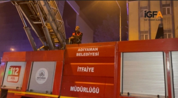 Dikkatsiz Kadın İtfaiye Ekiplerini Harekete Geçirdi