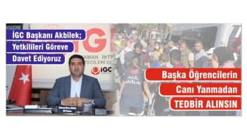 İGC Başkanı Akbilek Yetkilileri Göreve Davet Etti